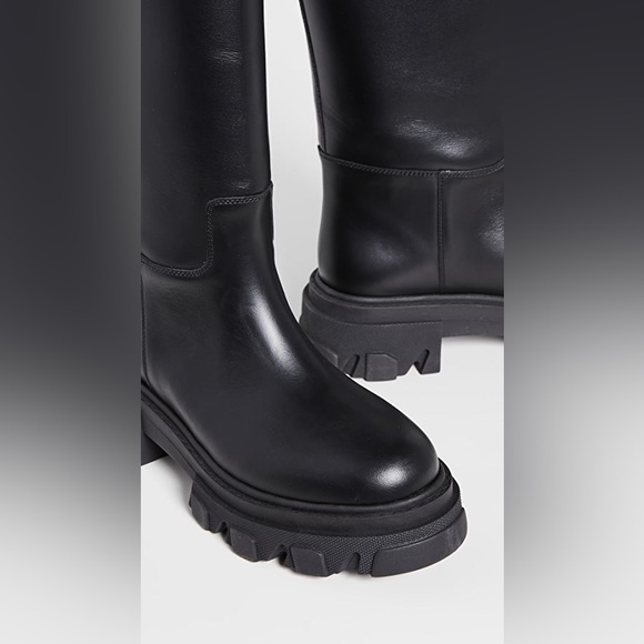 Gia Borghini X Pernille Teisbaek Tubular Combat Boots - Picture 3 of 7
